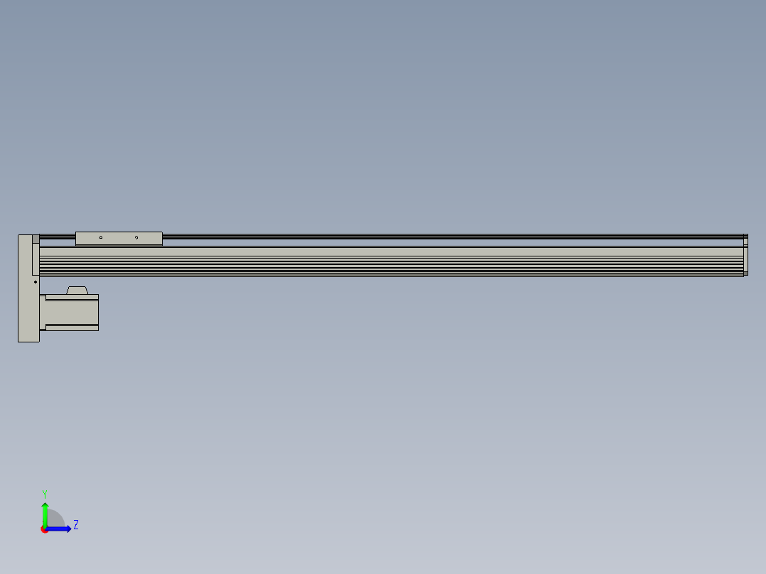CCTL模组螺杆-TL135-S900-BM左视图