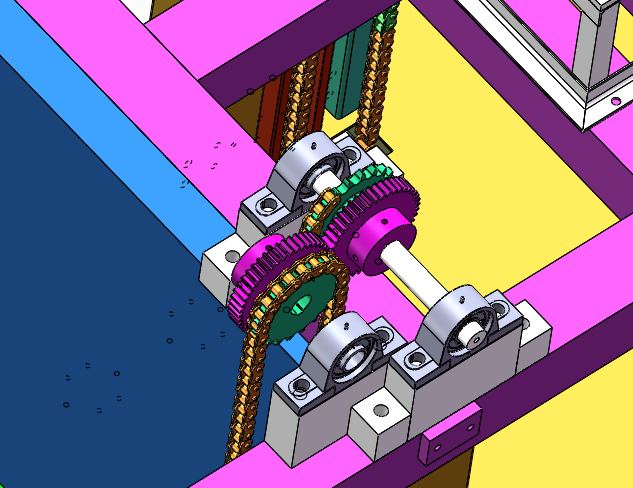 升降门式喷涂烤箱(sw18可编辑+工程图+bom）