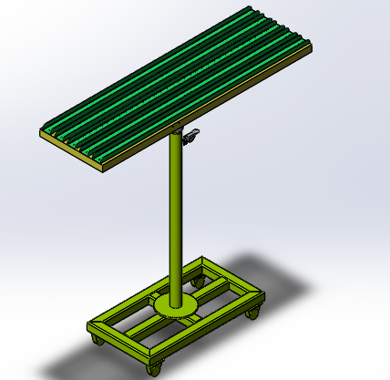 升降门式喷涂烤箱(sw18可编辑+工程图+bom）