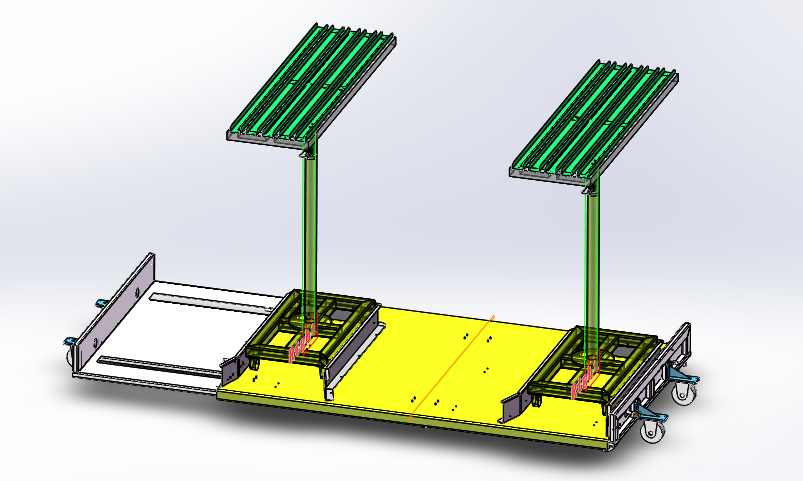 升降门式喷涂烤箱(sw18可编辑+工程图+bom）