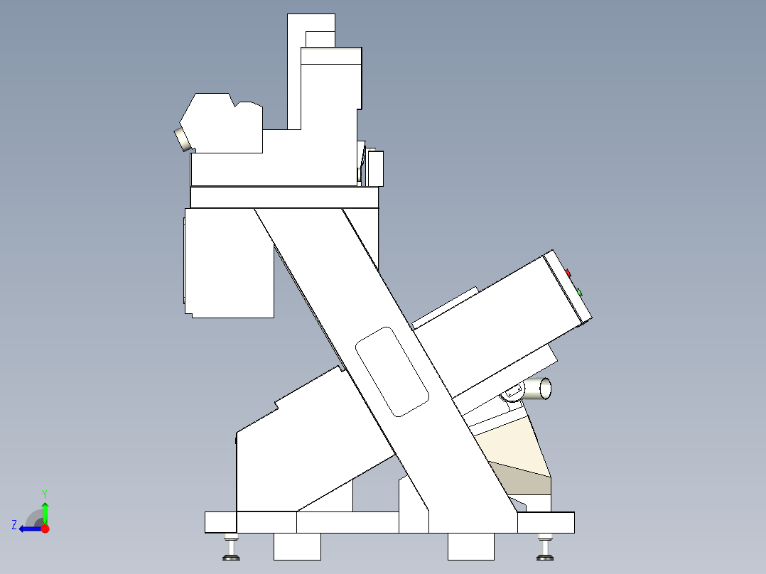 布勒 DR M 用于小麦分选的光学分选机step右视图