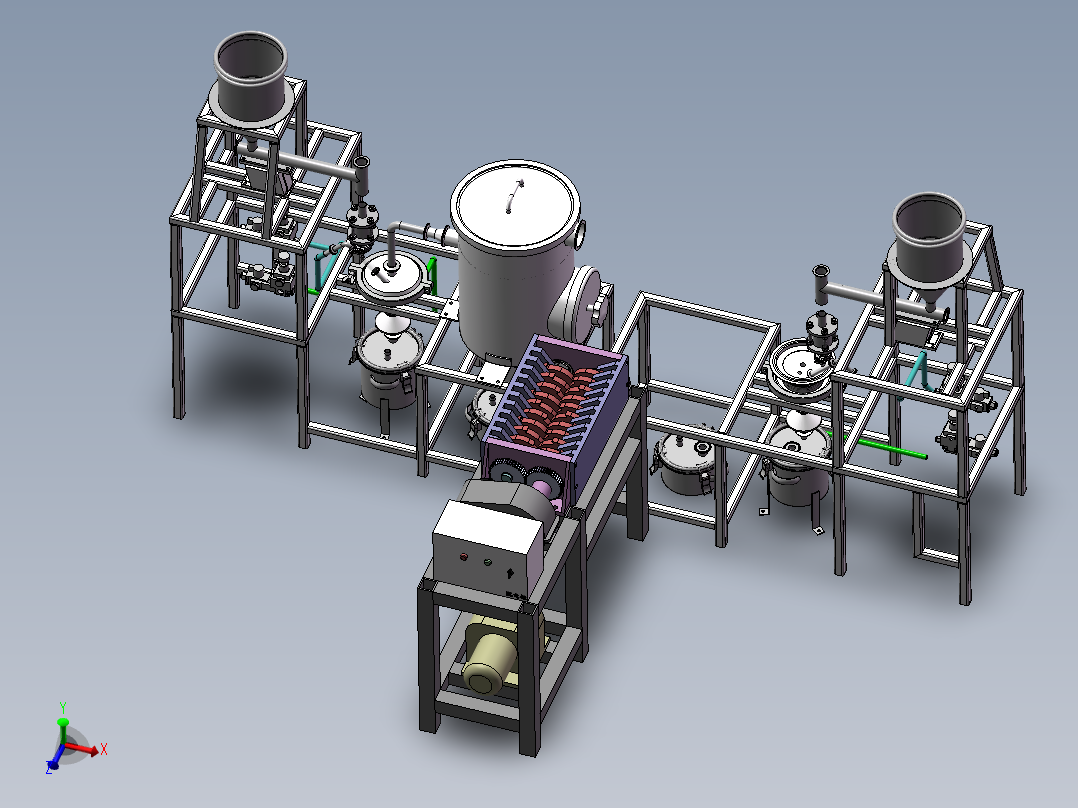 组合式塑胶颗粒粉碎设备sw17可编辑