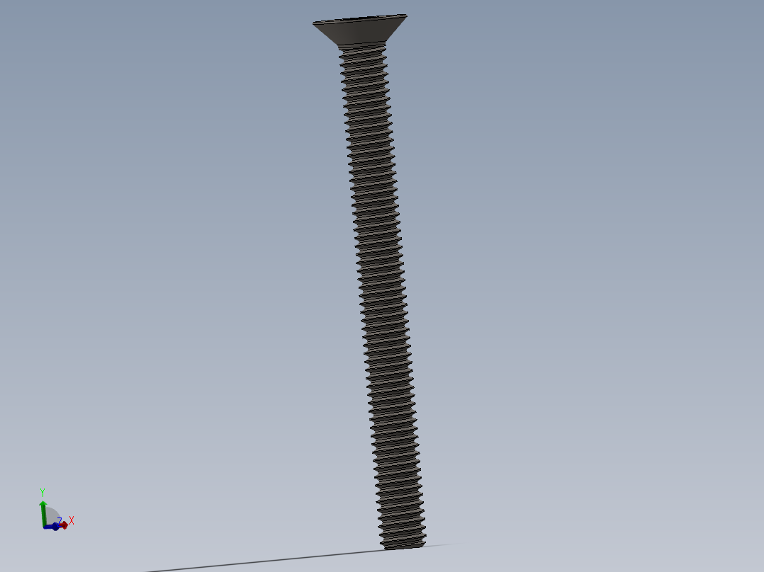 Screw_ISO_10642_M4x45_A2.SLDPRT主视图