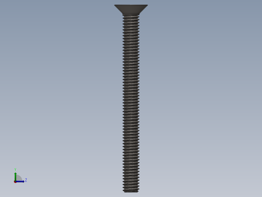 Screw_ISO_10642_M4x45_A2.SLDPRT左视缩略图