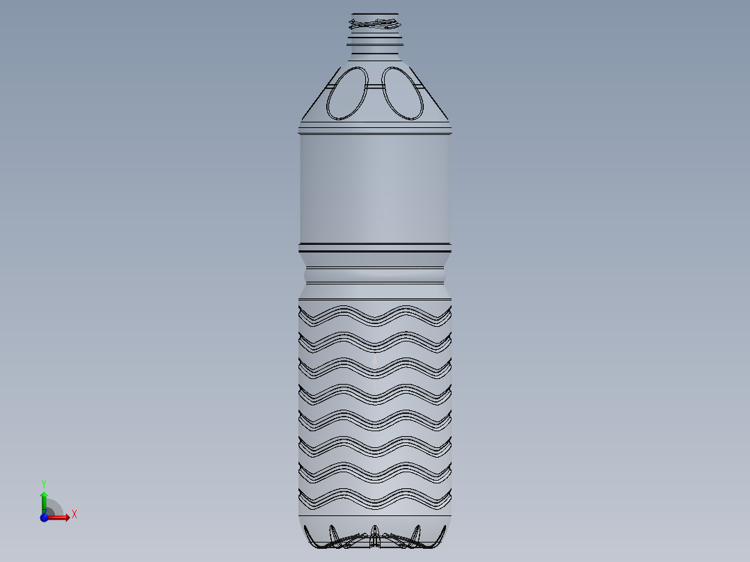 瓶子、罐子、桶(32)前视图