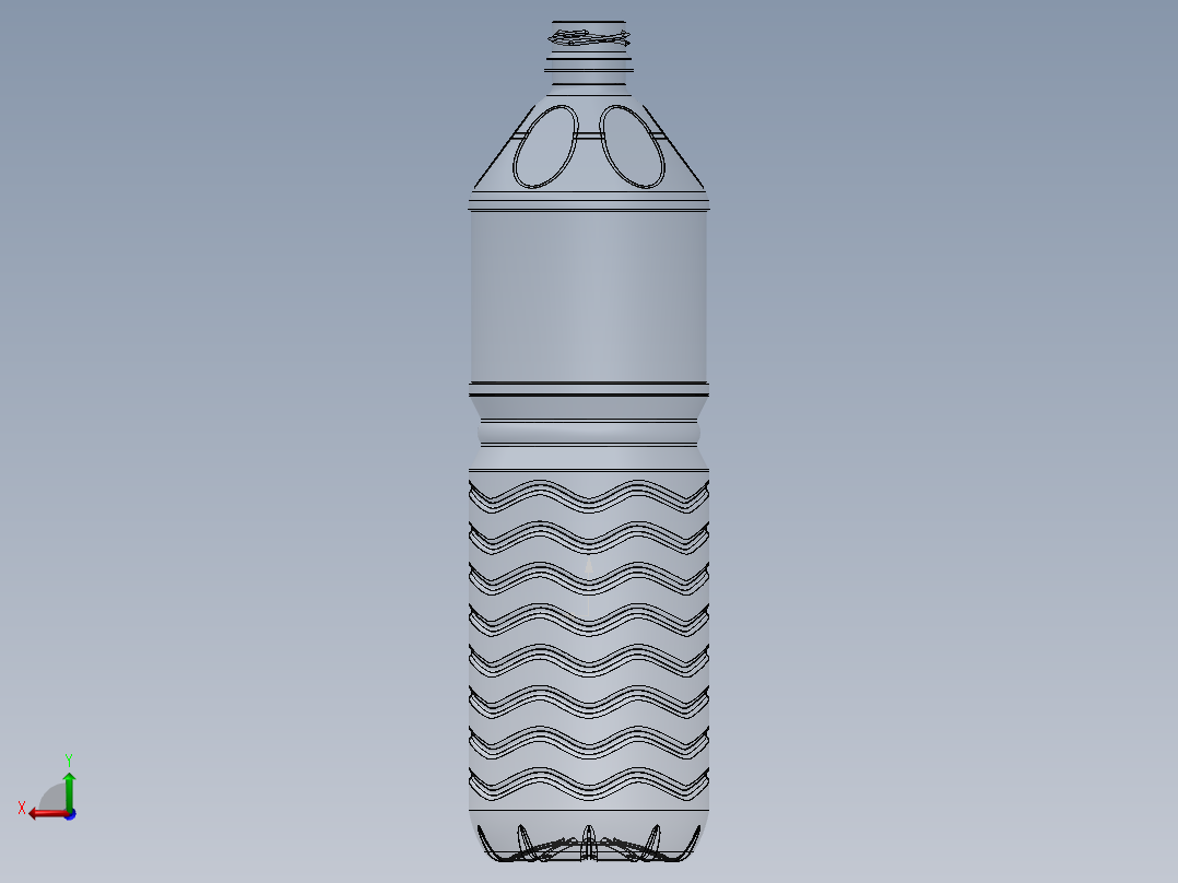 瓶子、罐子、桶(32)后视图