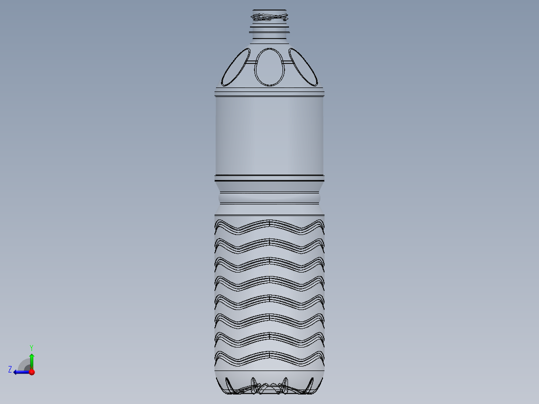 瓶子、罐子、桶(32)右视图