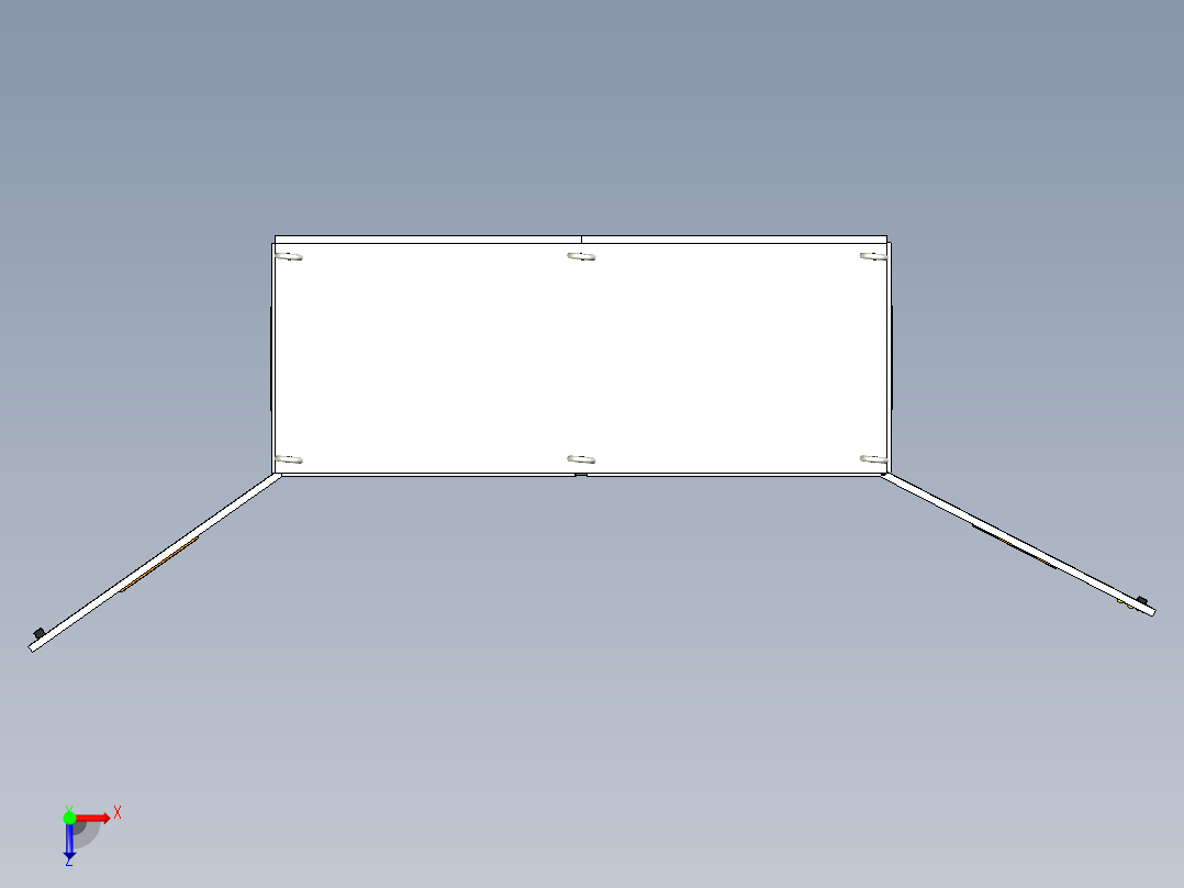 双电源CDQ1S刀开关plc控制柜俯视图