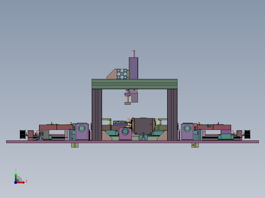 B400 药用胶囊自动填充机前视图