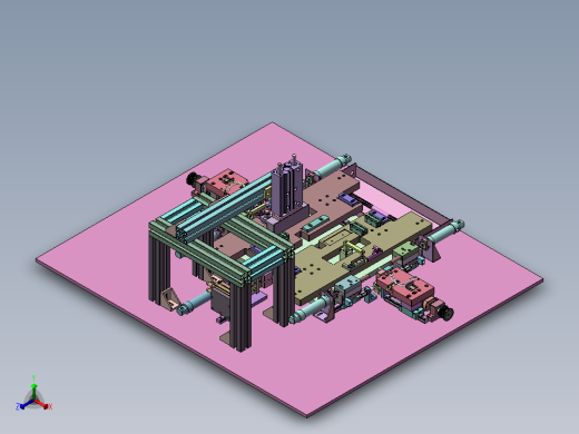 B400 药用胶囊自动填充机正等轴测缩略图