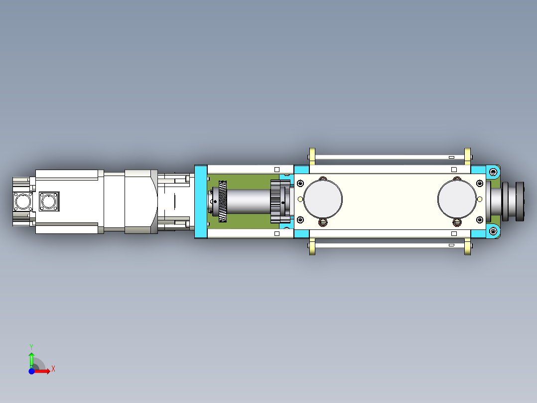 B2004298-旋转模切设备前视图