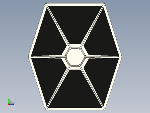 A2004176-TIE 战斗机 星球大战左视缩略图