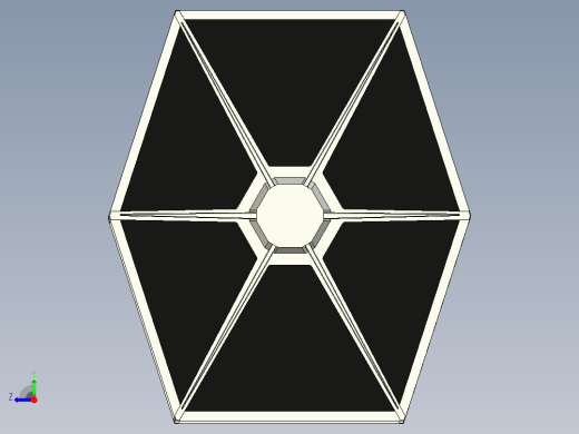 A2004176-TIE 战斗机 星球大战右视缩略图
