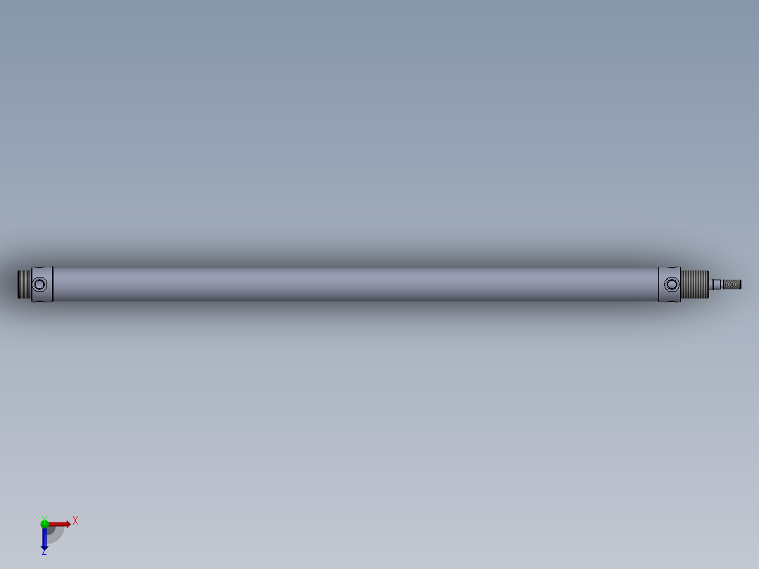 圆形气缸-32x12x600-mm-1.snapshot.1俯视图