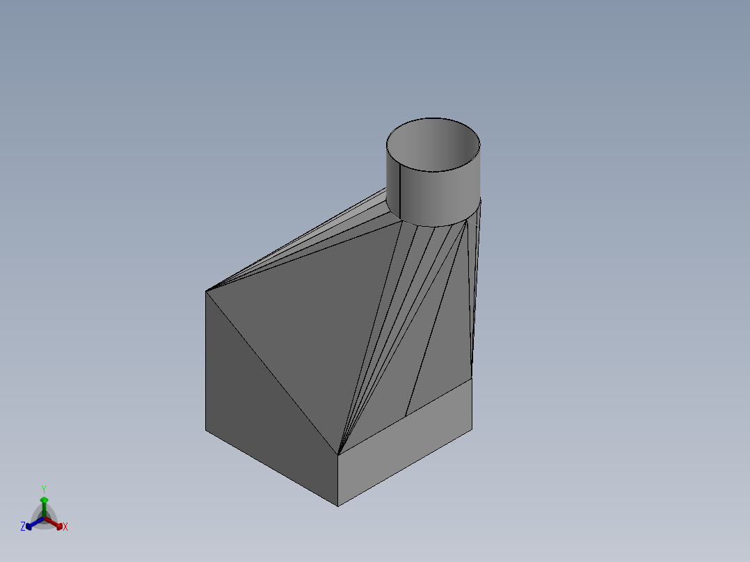 管板11正等轴测图