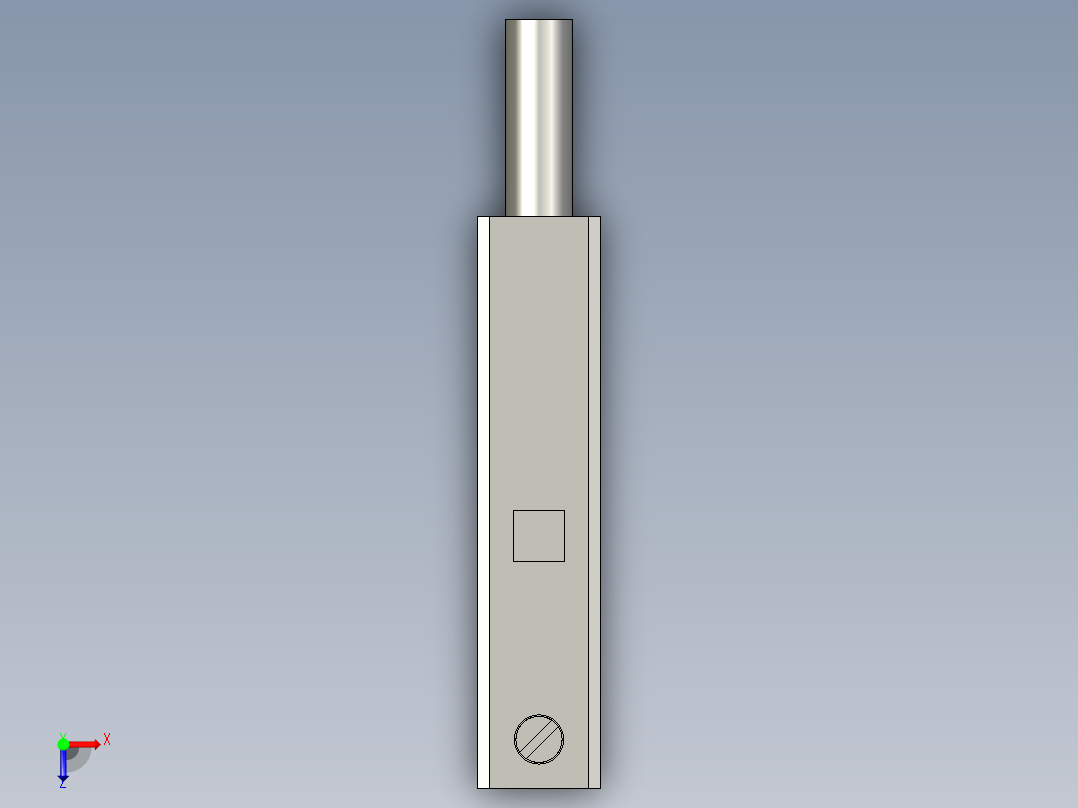 SMC气缸磁性开关D-Y7PWSDPC俯视图