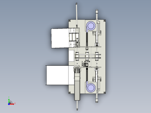 装卡环轴承扇叶机（自动化组装机设备）前视缩略图