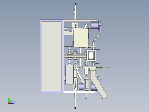 装卡环轴承扇叶机（自动化组装机设备）左视缩略图