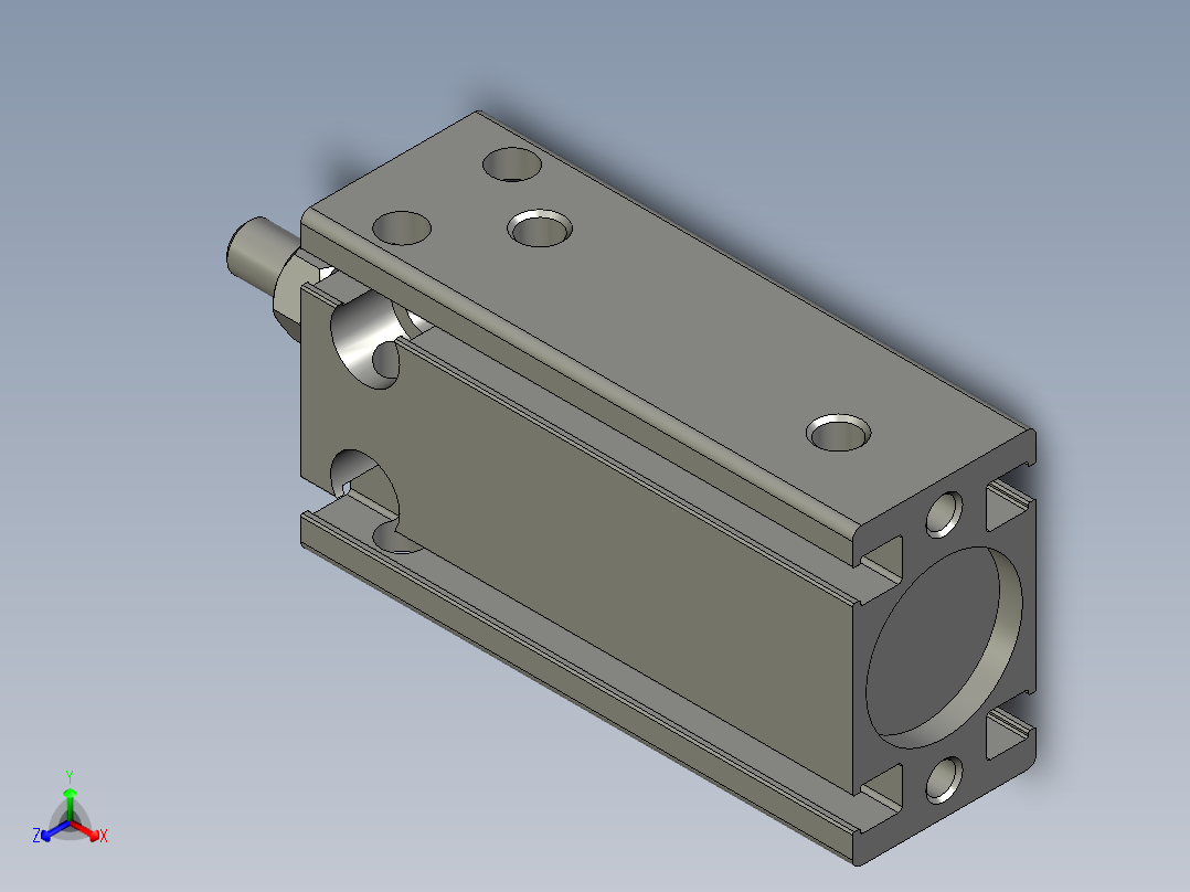 MD16x20S(0)+()正等轴测图
