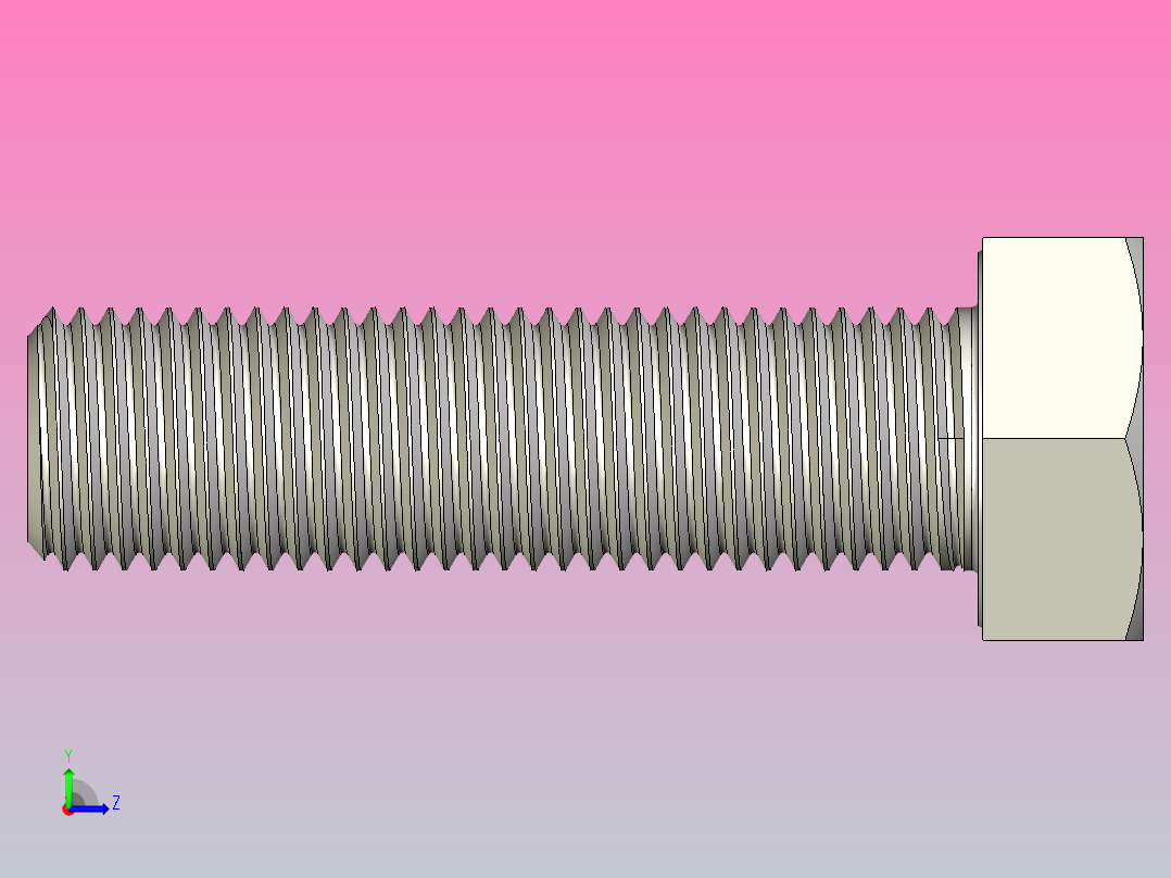 DIN_EN_ISO_4017_M36x130.ipt六角螺栓左视图