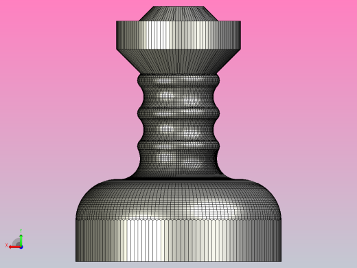 骷髅杯巨型乐高风格后视缩略图