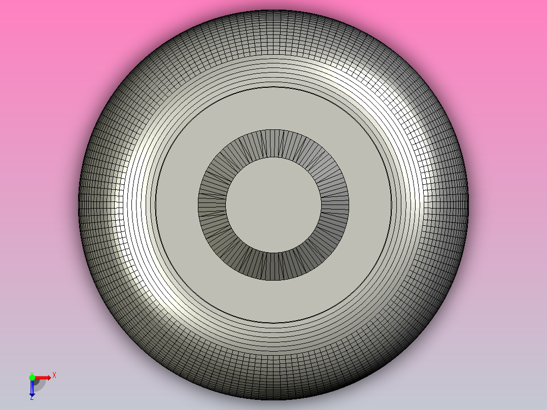 骷髅杯巨型乐高风格俯视图