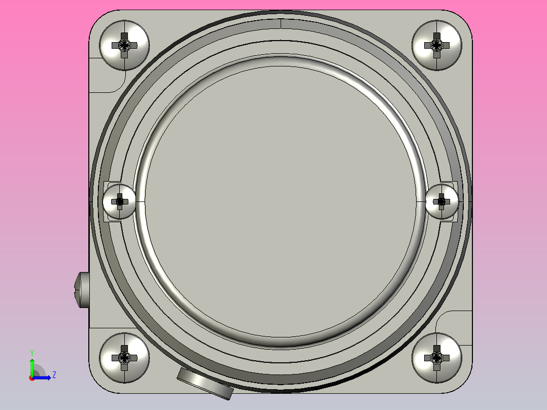 调速电机2ik6rgn-c-2gn3k-18k_asm左视图