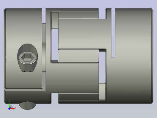 LYCA梅花联轴器LYCA-1422前视缩略图