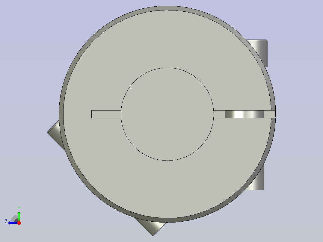 LYCA梅花联轴器LYCA-1422右视图