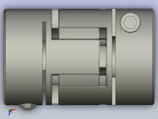 LYCA梅花联轴器LYCA-1422俯视缩略图