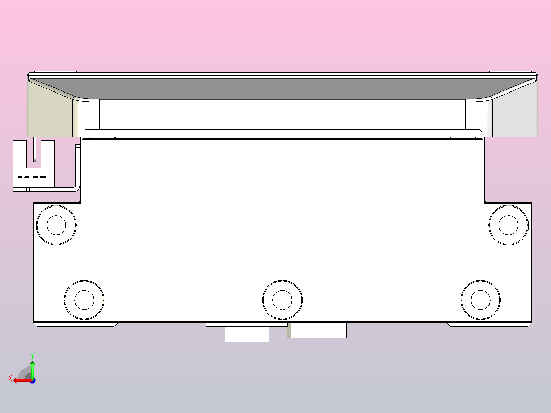 滚珠丝杠直线轴内置导轨TPA-GCR-170-2510C-L1300-M-M75-N3后视图