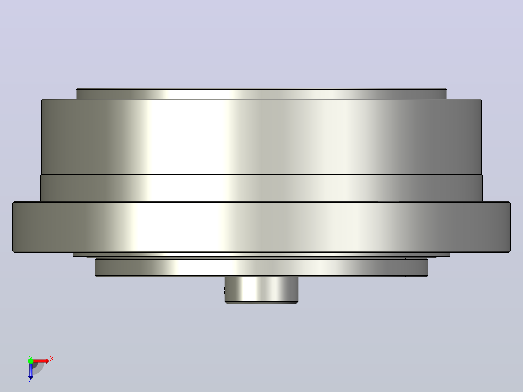 RV减速器常规产品外形图ZD-370BX-   -RVE-A-B-35X90L155-3001#RVE-370BX A轴俯视图