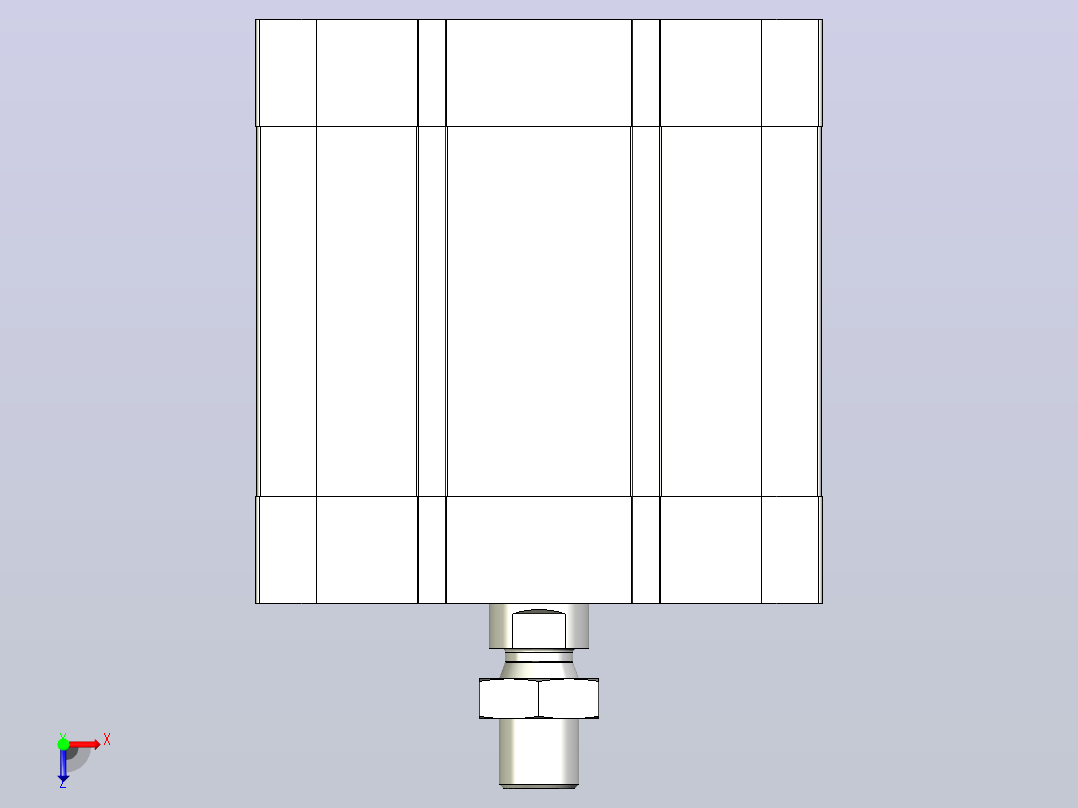 FESTO气缸ADN-100-50-A-P-A---_asm_0_俯视图