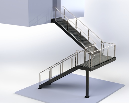 Escalera-楼梯钢缩略图