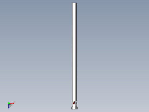 皮带直线轴半封闭可选导轨TPA-HNB-120D-110-L2500-LP-C-P40-N3俯视缩略图