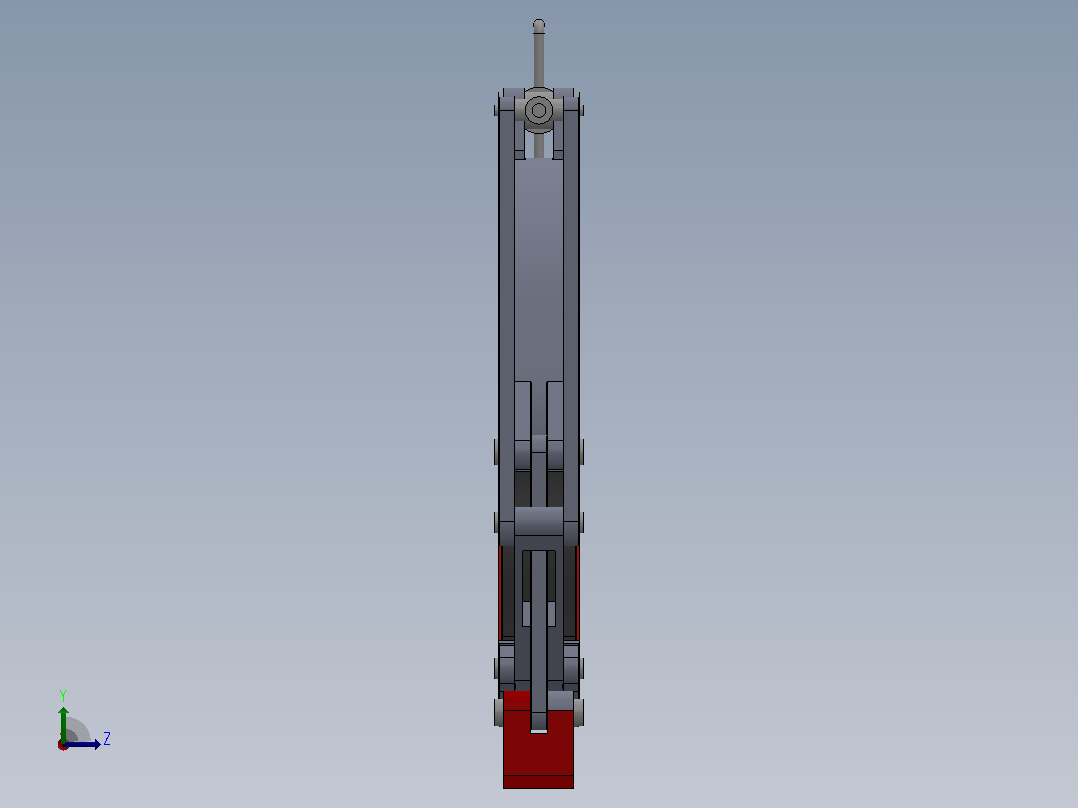 BB-MM系列带式制动器_BB1500-500MM左视图