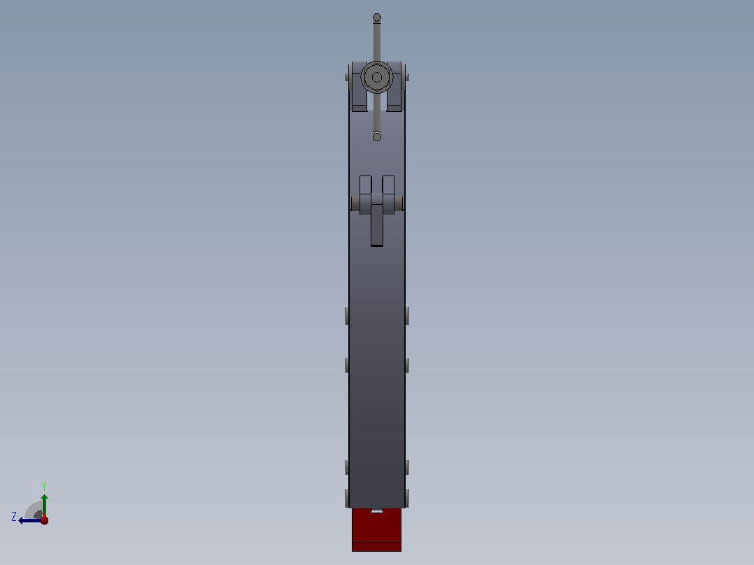 BB-MM系列带式制动器_BB1500-500MM右视图