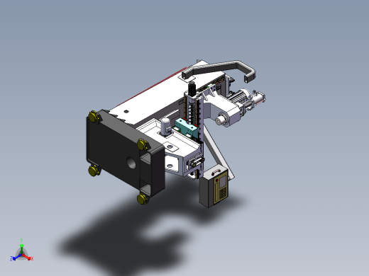 炮塔加工中心sw16可编辑正等轴测缩略图