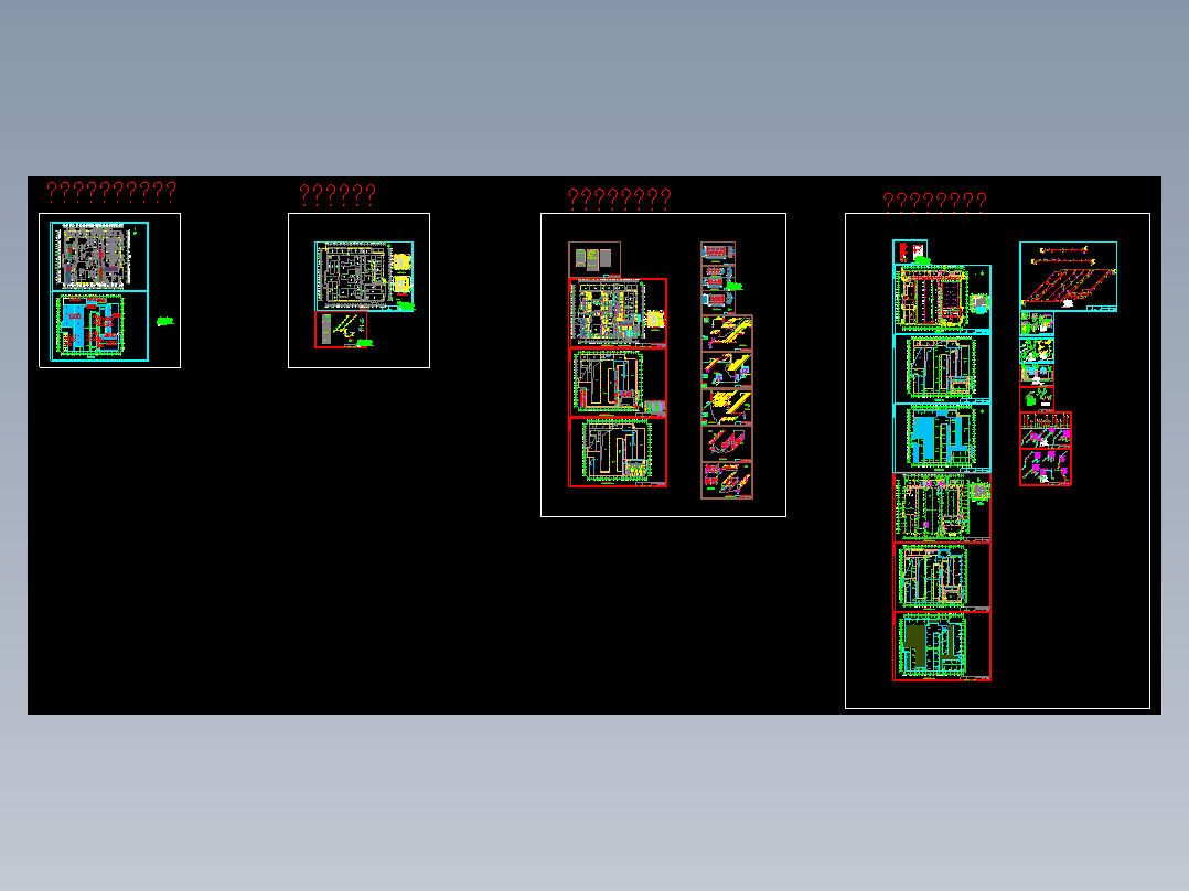 某高层厂房（含高架仓库）给排水消防图纸