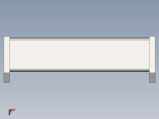 电控柜3D模型俯视缩略图