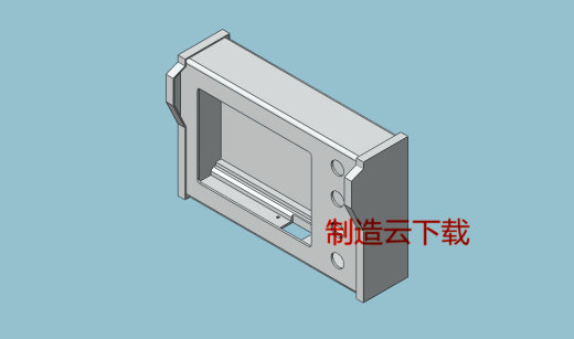 电控柜3D模型缩略图