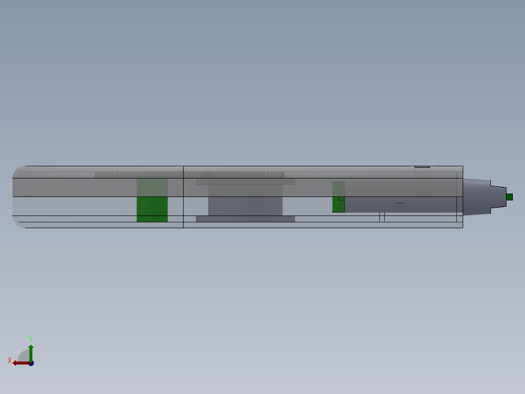 改错带机改错笔后视图