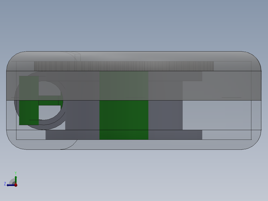 改错带机改错笔右视图