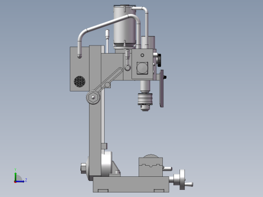 特制铣床设备左视缩略图