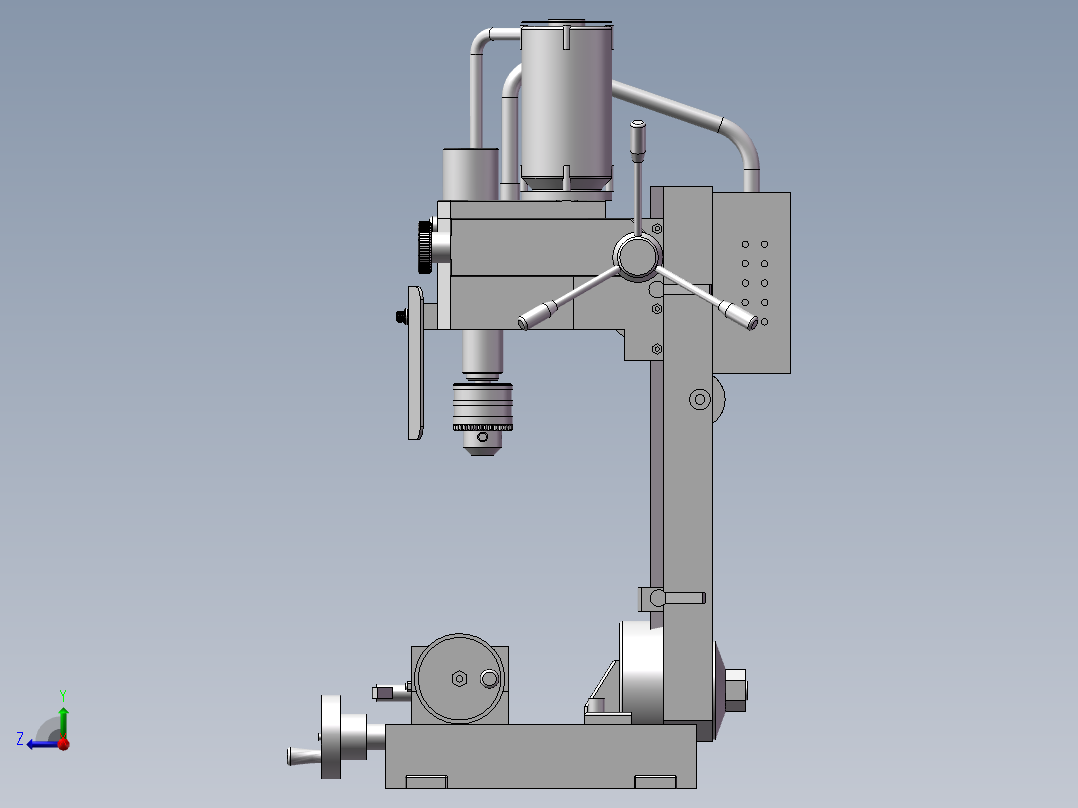特制铣床设备右视图