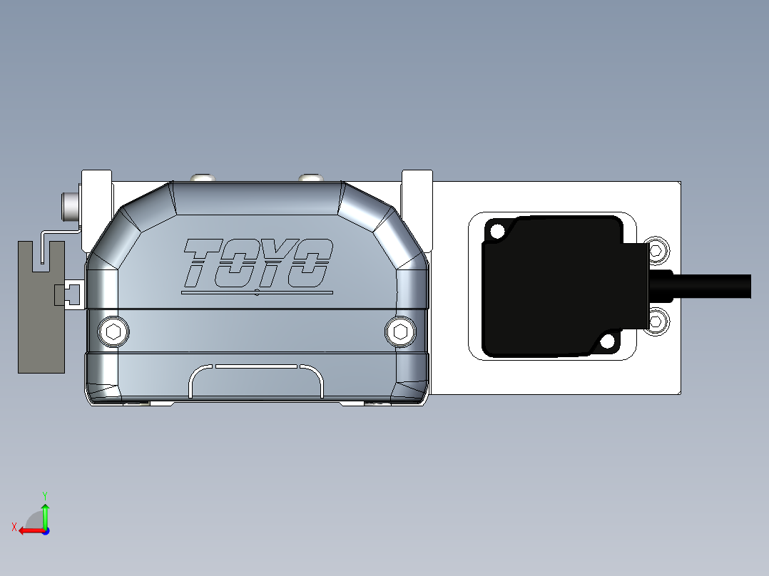 Toyo东佑达直线模组-ETH12-950-BR-100W+煞車后视图