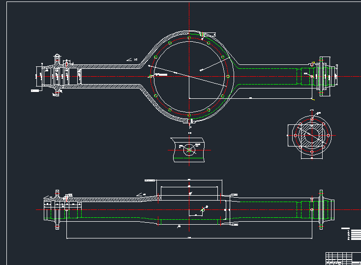 YC1090货车驱动桥的结构设计