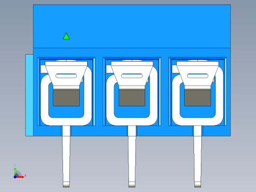 DEGSON DG306 系列 5.0 接线端子-DG306-5.0-03P-12-00AH前视缩略图