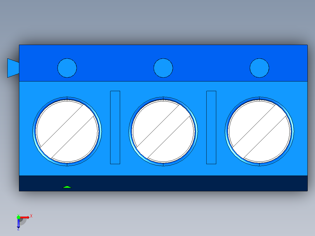 DEGSON DG306 系列 5.0 接线端子-DG306-5.0-03P-12-00AH俯视图