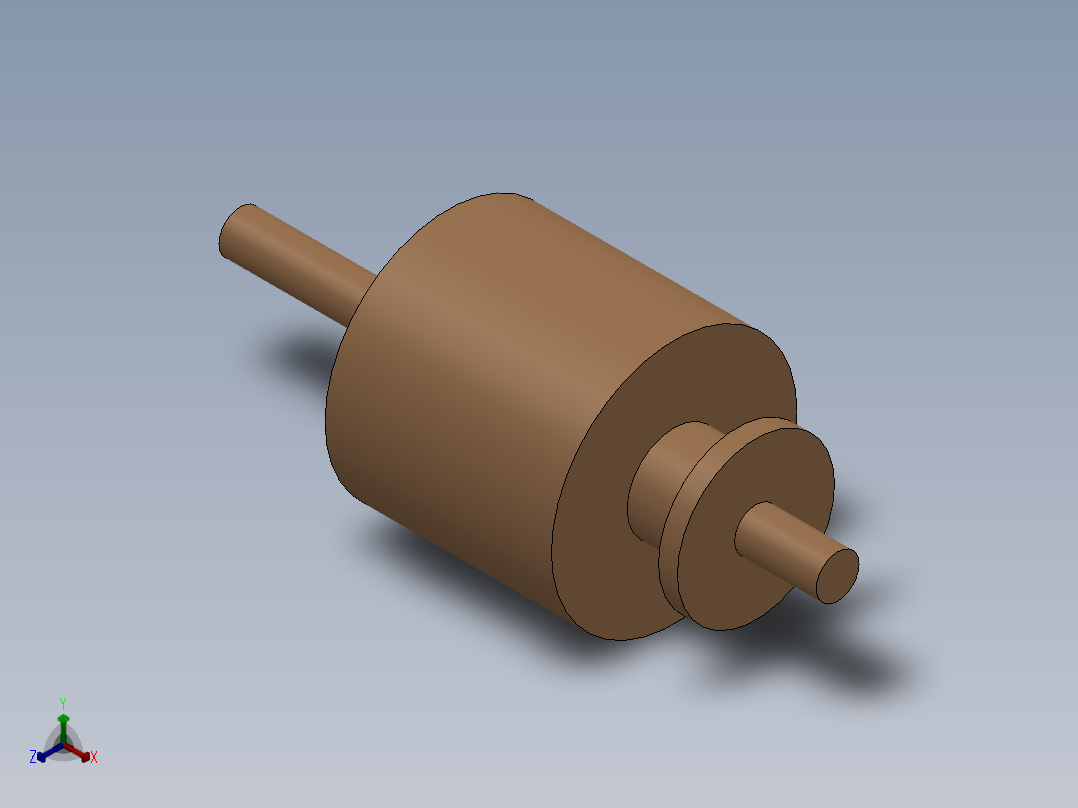 转子正等轴测图